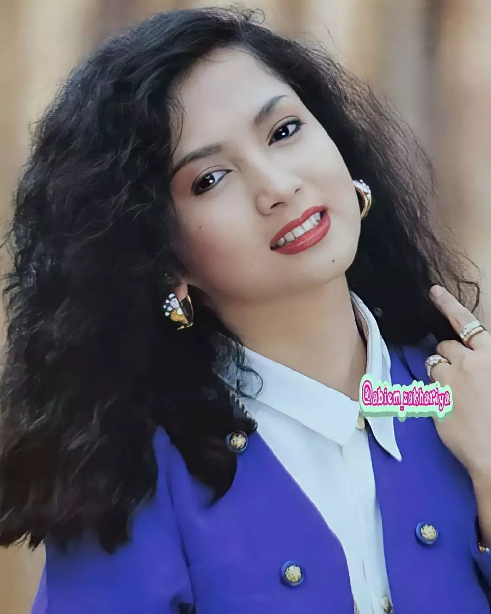 Anna Marten semasa muda © Instagram