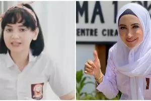 Pesona 8 seleb blasteran pakai baju SMA, masih cocok jadi murid