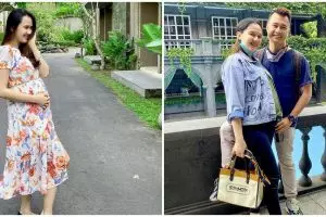 10 Potret Meiza Aulia Coritha istri Eza Gionino saat pamer baby bump