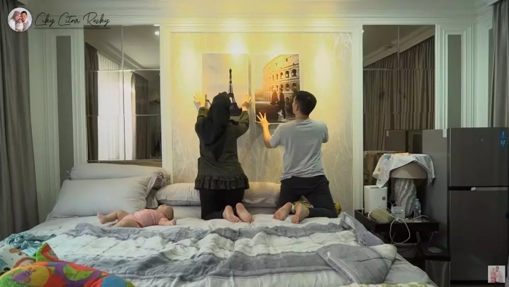 potret kamar Citra Kirana © YouTube potret kamar Citra Kirana © YouTube