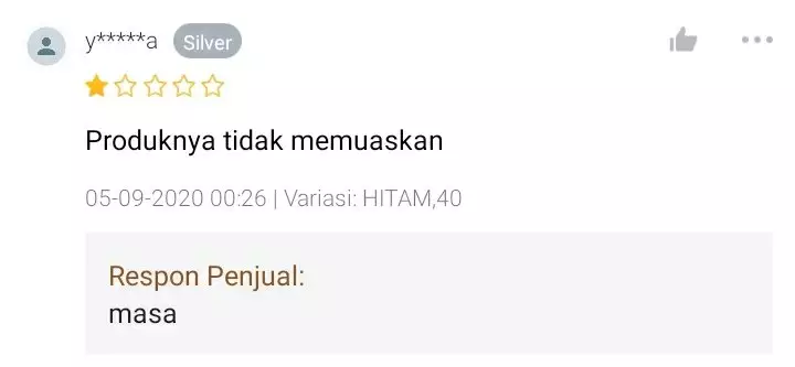 Balasan testimoni ngegas © Twitter