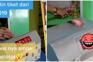 Aksi cewek tukar tiket permainan selama setahun, jumlahnya fantastis