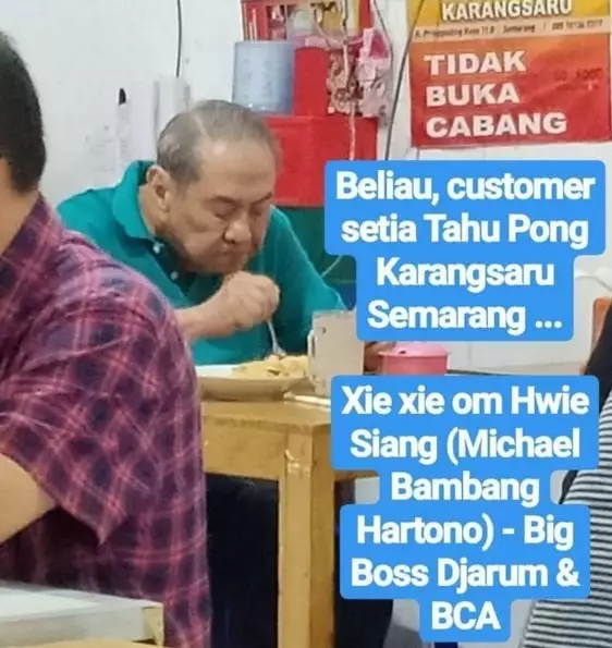 sepatu jebol milik orang terkaya di RI © Twitter