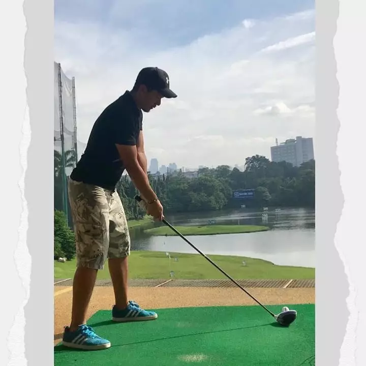 Potret seleb ganteng saat main golf © 2021 brilio.net