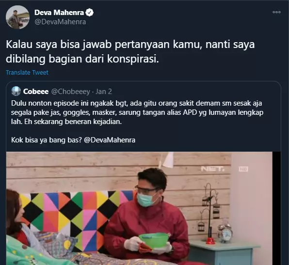 Potret pakai masker & APD di sitkom disorot Berbagai sumber