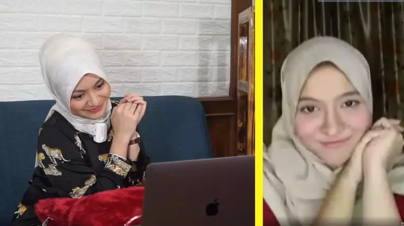 Nathalie ketemu kembarannya © YouTube