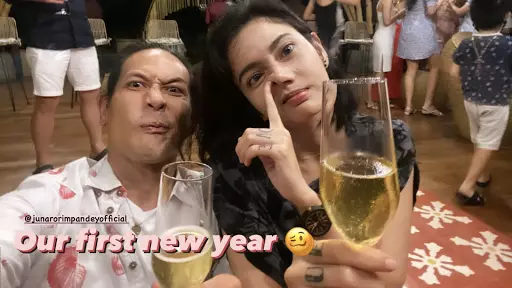 Chef Juna dan kekasih di Bali © 2021 brilio.net