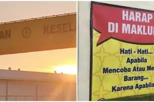 10 Tulisan peringatan nggak selesai ini lucunya bikin tepuk jidat