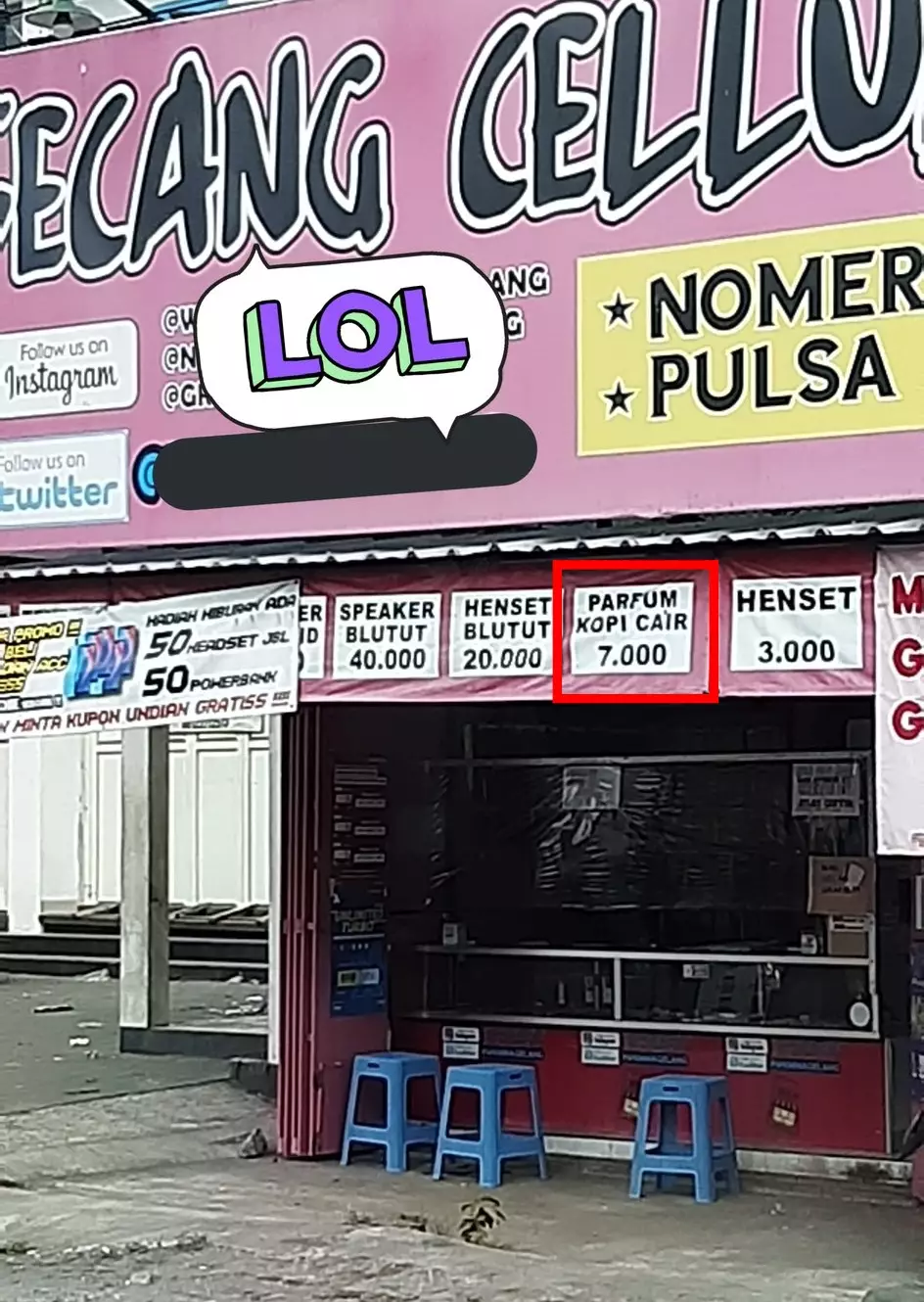 pedagang krisis identitas © Twitter