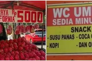 15 Potret pedagang 'krisis identitas' ini bikin pembeli garuk kepala