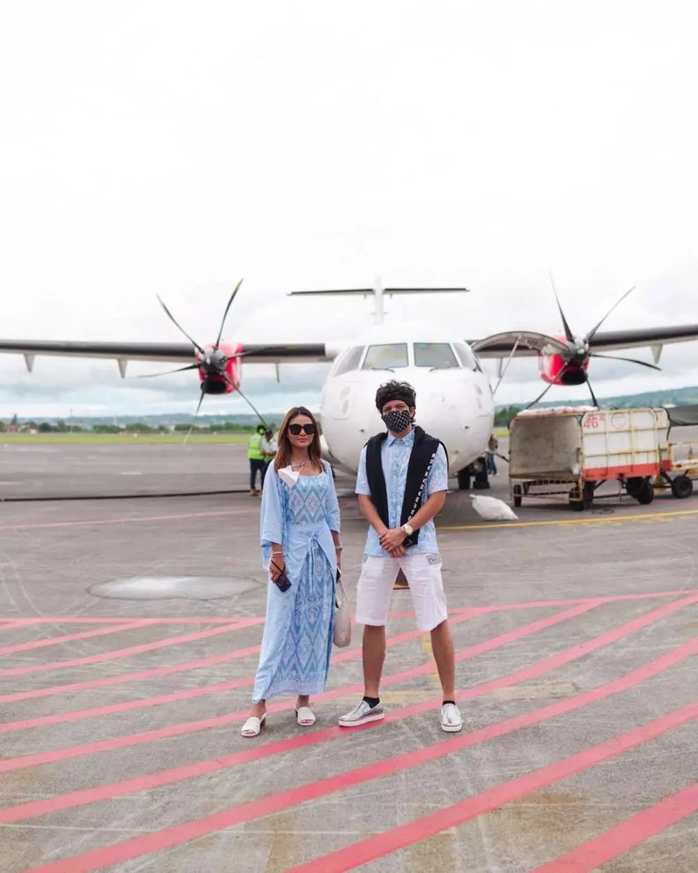 Momen Atta dan Aurel di Sumba © Instagram & YouTube