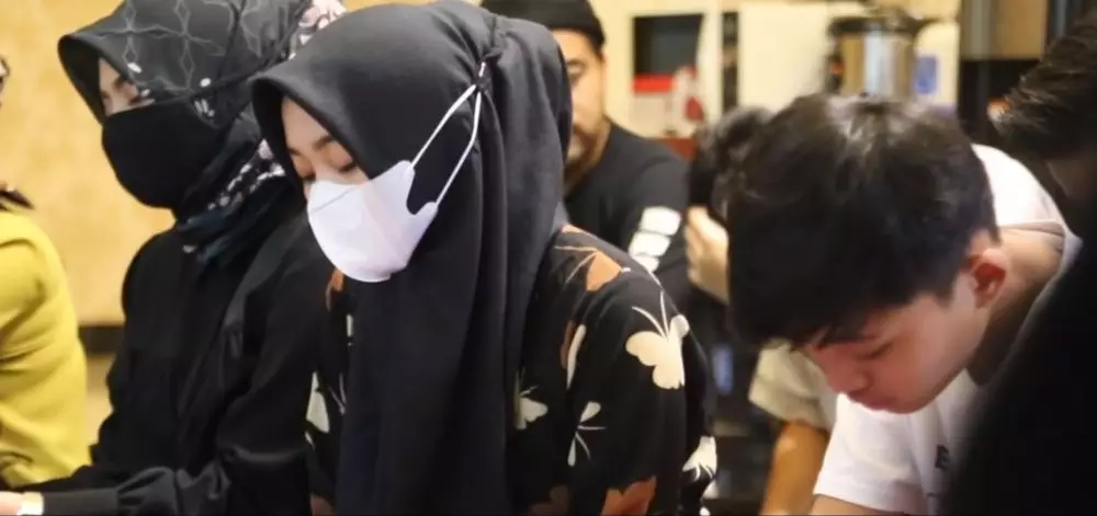 tahlilan satu tahun Lina © YouTube tahlilan satu tahun Lina © YouTube