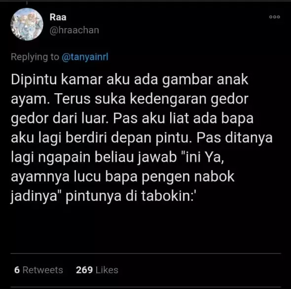 Curhatan kelakuan iseng bapak  © berbagai sumber