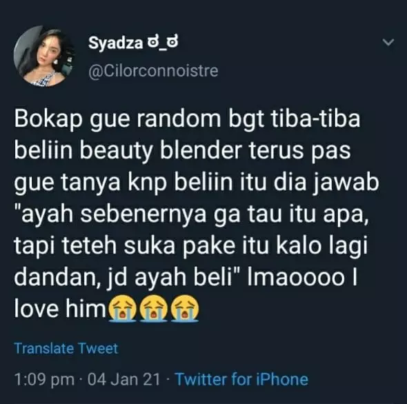 Curhatan kelakuan iseng bapak  © berbagai sumber