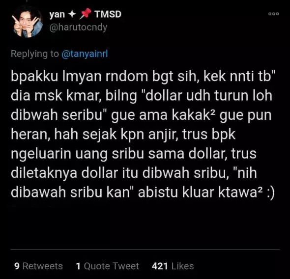 Curhatan kelakuan iseng bapak  © berbagai sumber