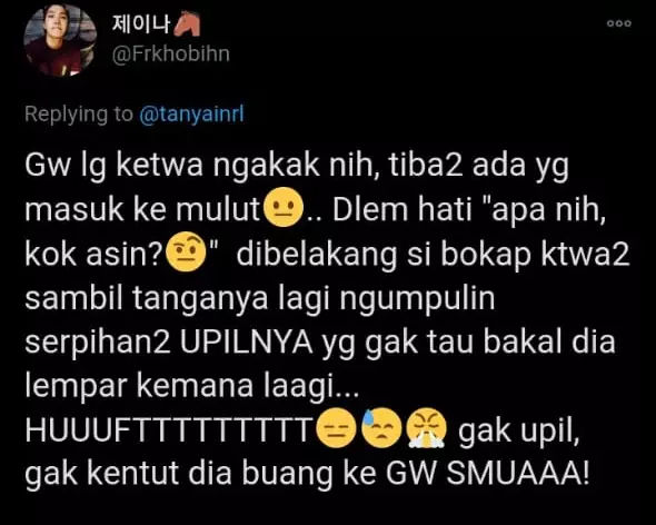 Curhatan kelakuan iseng bapak  © berbagai sumber