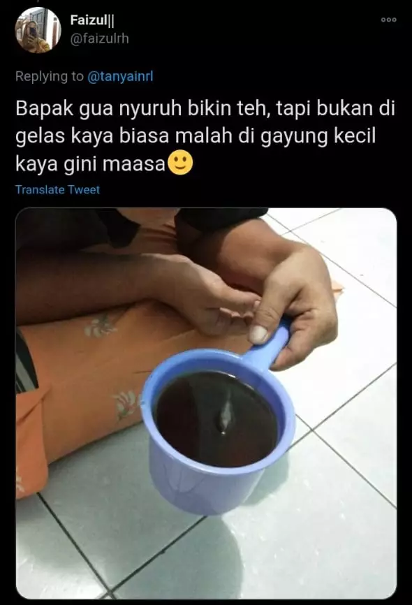 Curhatan kelakuan iseng bapak  © berbagai sumber