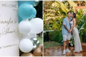 8 Momen seru kejutan baby shower Jennifer Bachdim dari para sahabat