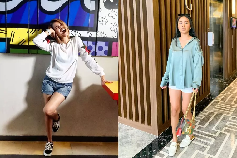 Beda gaya Chika Waode dan Ayya Renita © Instagram Beda gaya Chika Waode dan Ayya Renita © Instagram