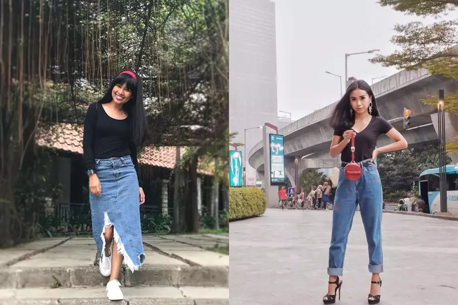 Beda gaya Chika Waode dan Ayya Renita © Instagram Beda gaya Chika Waode dan Ayya Renita © Instagram