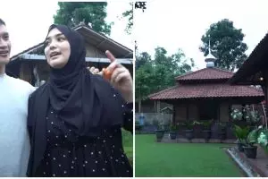 10 Potret vila bambu keluarga Citra Kirana, suasananya asri banget