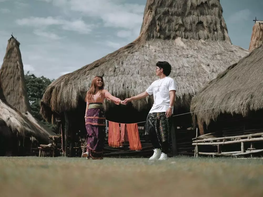 Potret Atta Halilintar dan Aurel ala prewedding © Istimewa