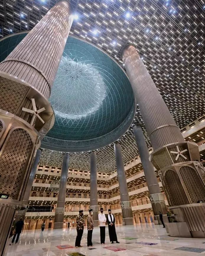 Masjid Istiqlal © 2021 brilio.net