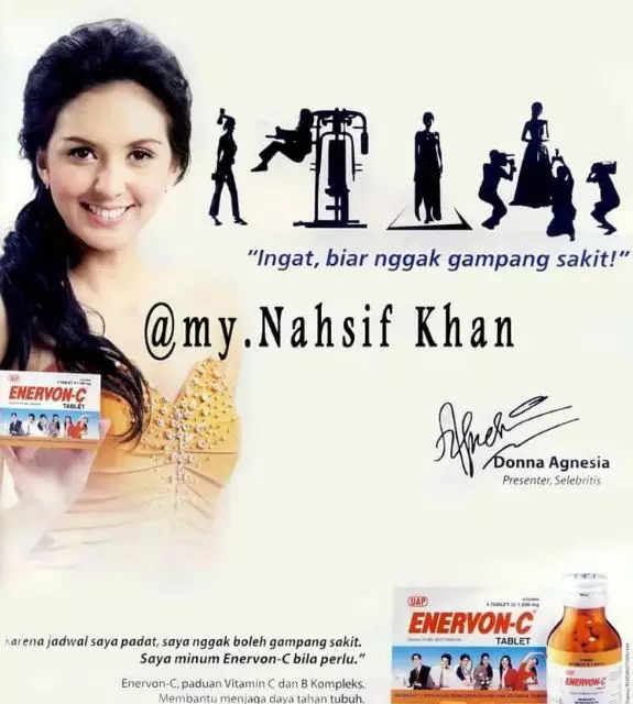 Donna Agnesia jadul © Instagram