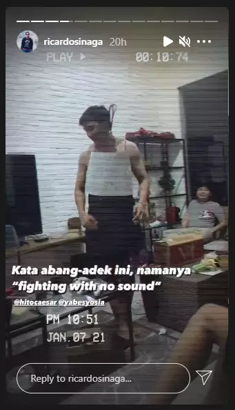 Momen Caesar Hito rayakan pesta lajang Instagram Momen Caesar Hito rayakan pesta lajang Instagram