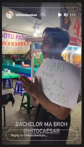 Momen Caesar Hito rayakan pesta lajang Instagram