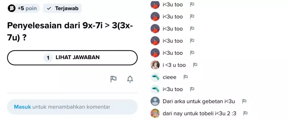 Jawaban lucu matematika fisika © berbagai sumber