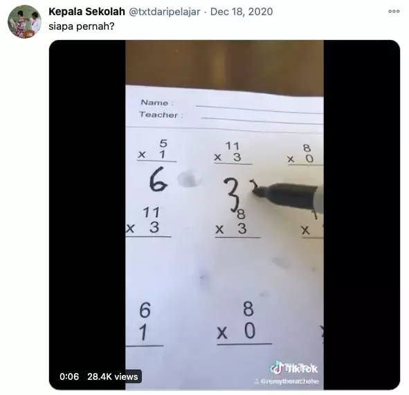 Jawaban lucu matematika fisika © berbagai sumber