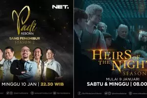 Nih 2 Program unggulan NET TV yang siap menghibur pemirsa di rumah