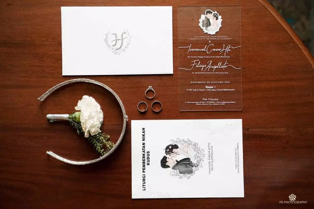 detail pernikahan caesar hito © Instagram detail pernikahan caesar hito © Instagram