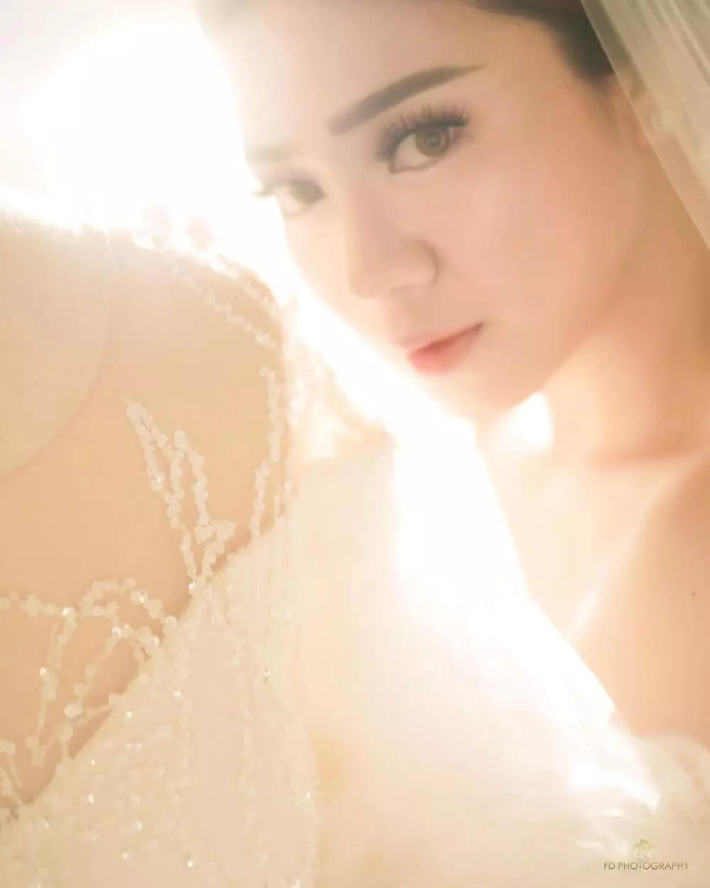 Gaun nikah Felicya Angelista © Instagram