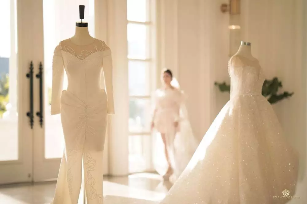 Gaun nikah Felicya Angelista © Instagram