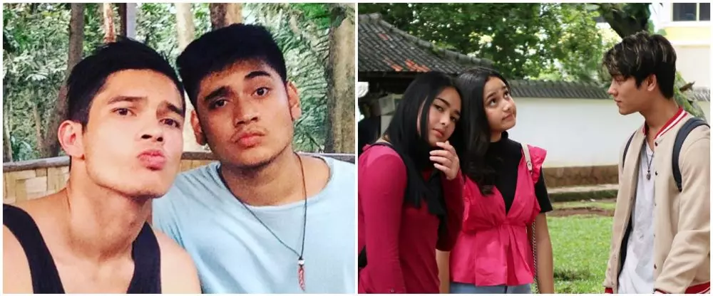 Gaya Kevin Kambey dan Rizky Billar © Instagram