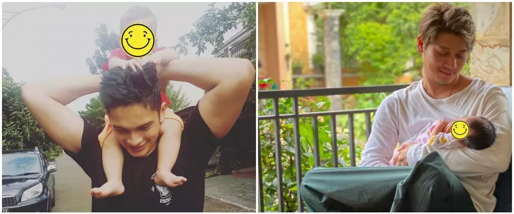 Gaya Kevin Kambey dan Rizky Billar © Instagram