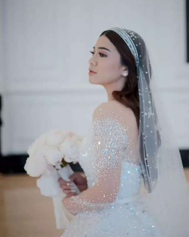 Momen resepsi Felicya dan Hito © Instagram