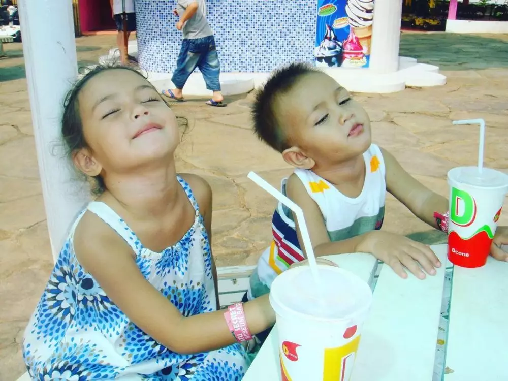 Potret masa kecil Saskia Chadwick © 2021 brilio.net Potret masa kecil Saskia Chadwick © 2021 brilio.net