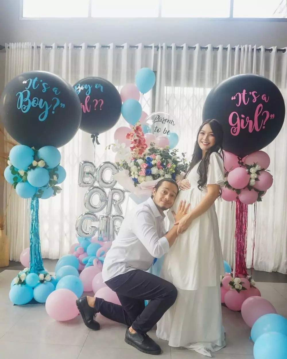 Momen baby shower Ana Riana © 2021 brilio.net