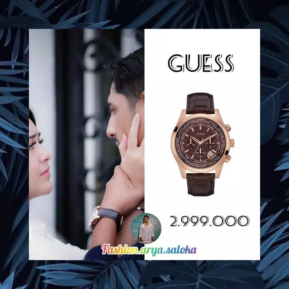 harga fashion item Arya Saloka © Instagram