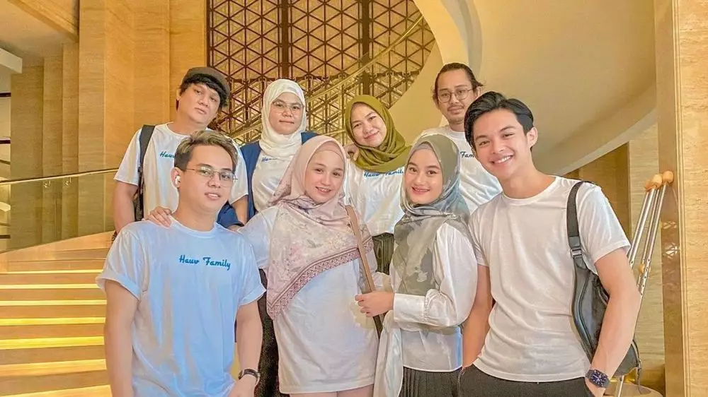 dinda hauw dan suadara ipar © Instagram