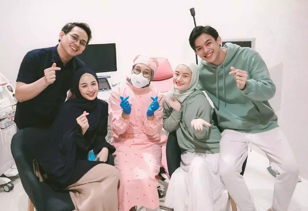 dinda hauw dan suadara ipar © Instagram