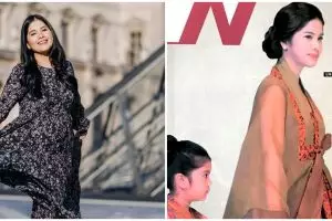 5 Potret lawas Annisa Pohan jadi cover majalah Korea, curi perhatian