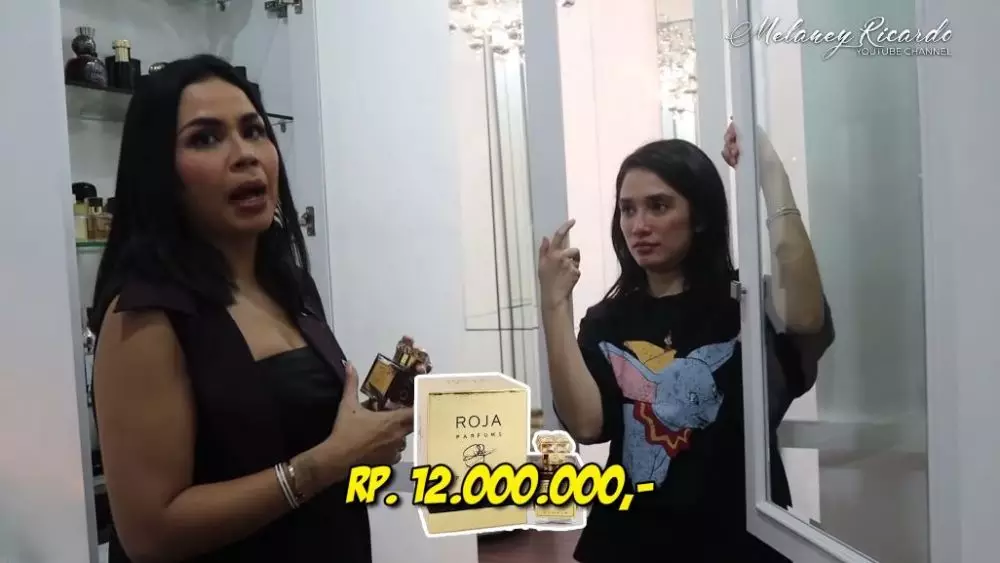 ruang khusus parfum Ussy © YouTube ruang khusus parfum Ussy © YouTube