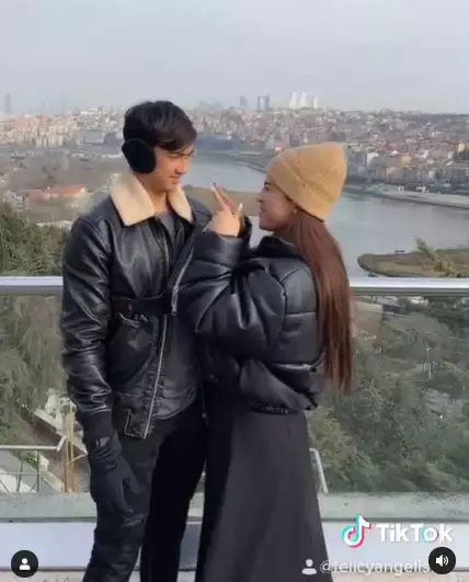 honeymoon felicya dan hito © Instagram