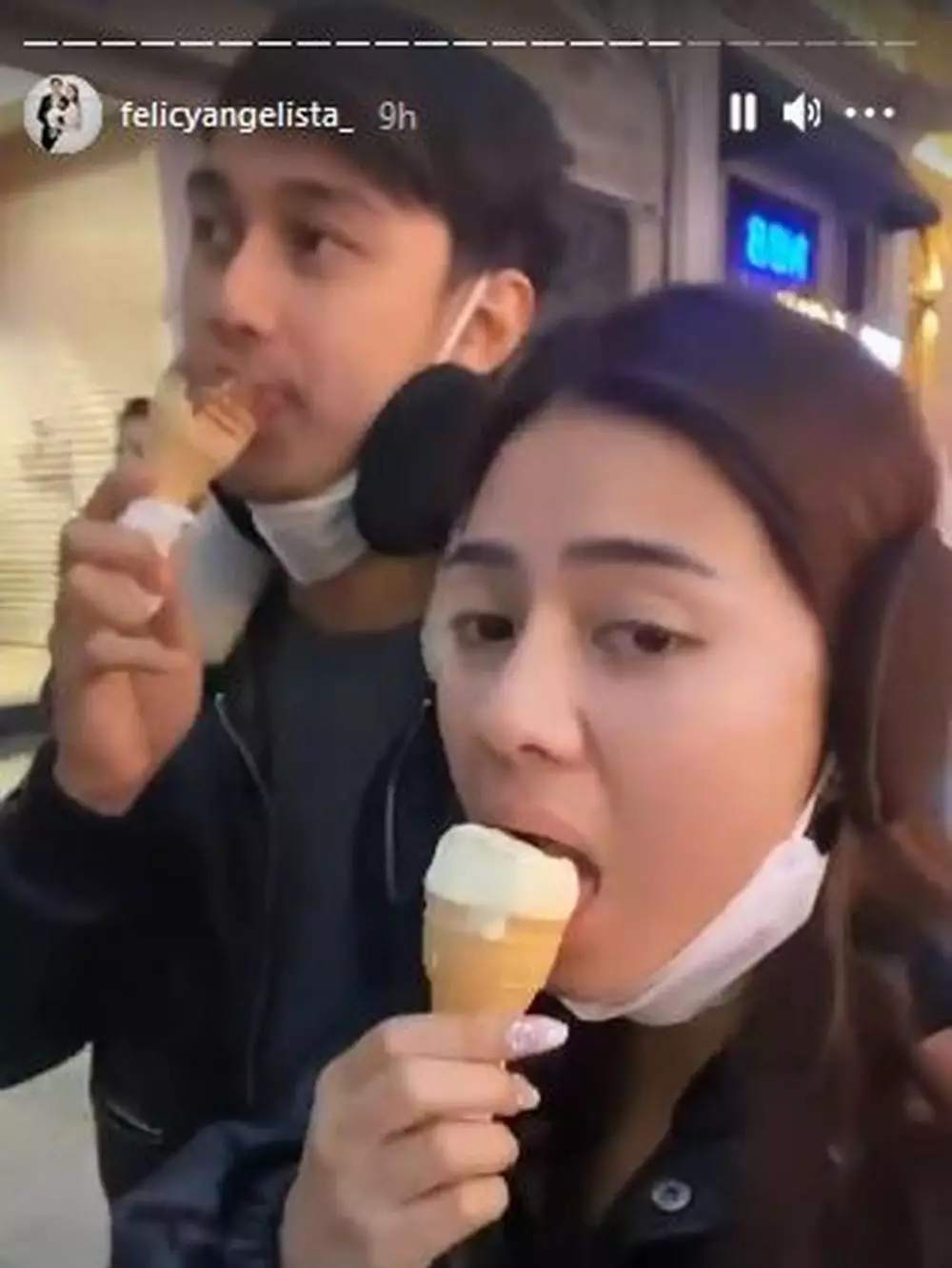 honeymoon felicya dan hito © Instagram