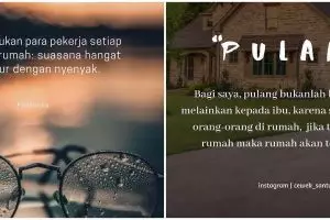 40 Kata-kata caption tentang keindahan rumah, keren dan bikin haru
