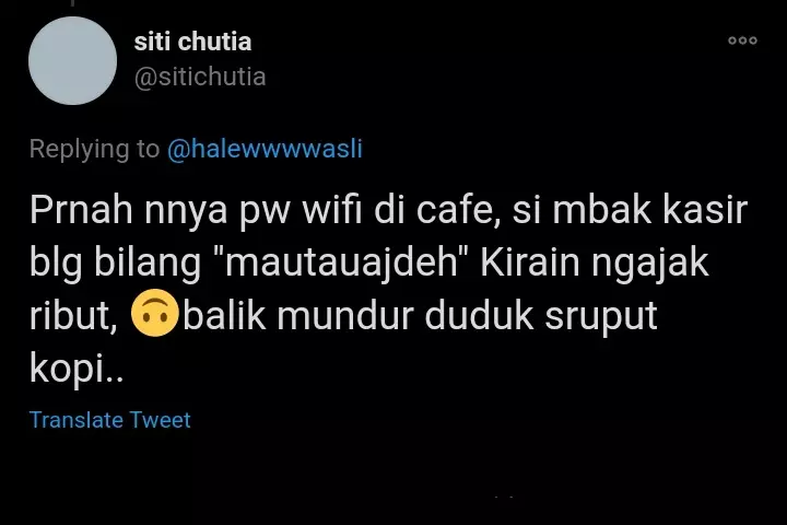 Password Wifi bikin salah paham © Twitter Password Wifi bikin salah paham © Twitter